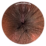 black anus butthole sticker